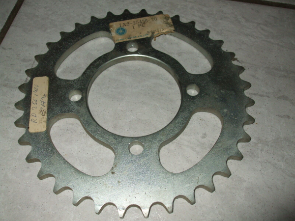 Yamaha Kettenrad 36 Zähne RD250 1A2 Rear Sprocket Original NEU  Original Ersatzteil – MG-Teileshop